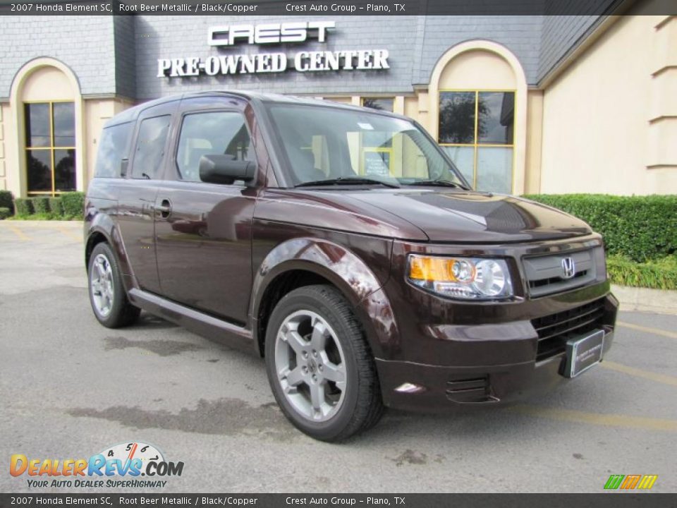 2007 Honda Element SC Root Beer Metallic / Black/Copper Photo #1