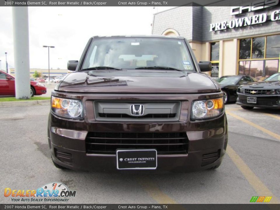 2007 Honda Element SC Root Beer Metallic / Black/Copper Photo #2