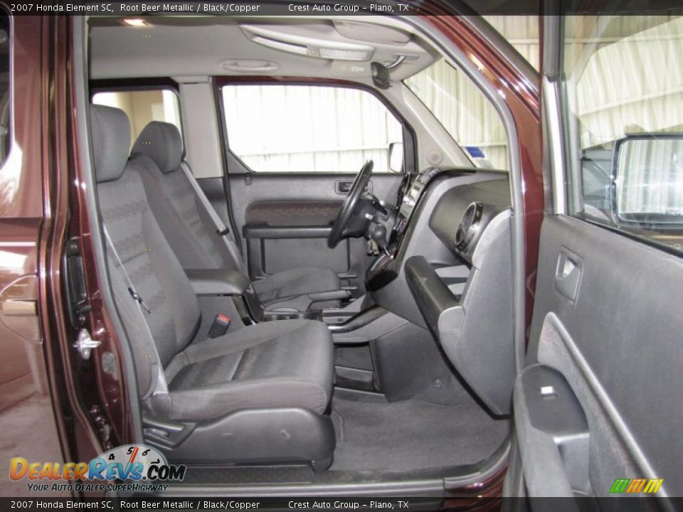 2007 Honda Element SC Root Beer Metallic / Black/Copper Photo #9