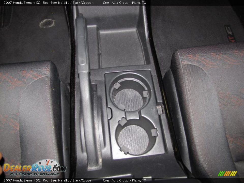 2007 Honda Element SC Root Beer Metallic / Black/Copper Photo #16