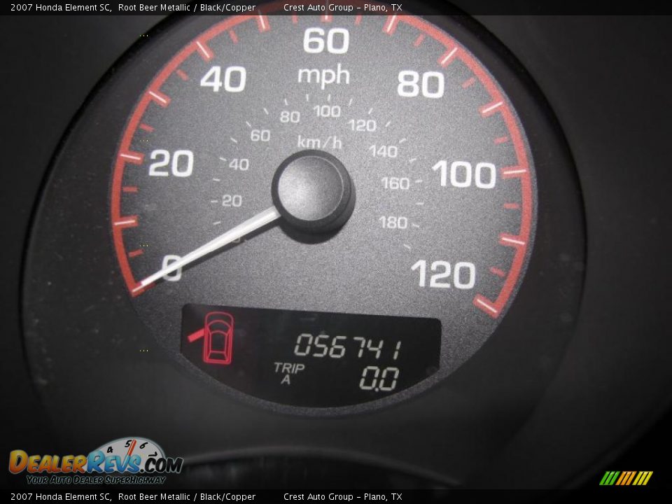 2007 Honda Element SC Root Beer Metallic / Black/Copper Photo #18