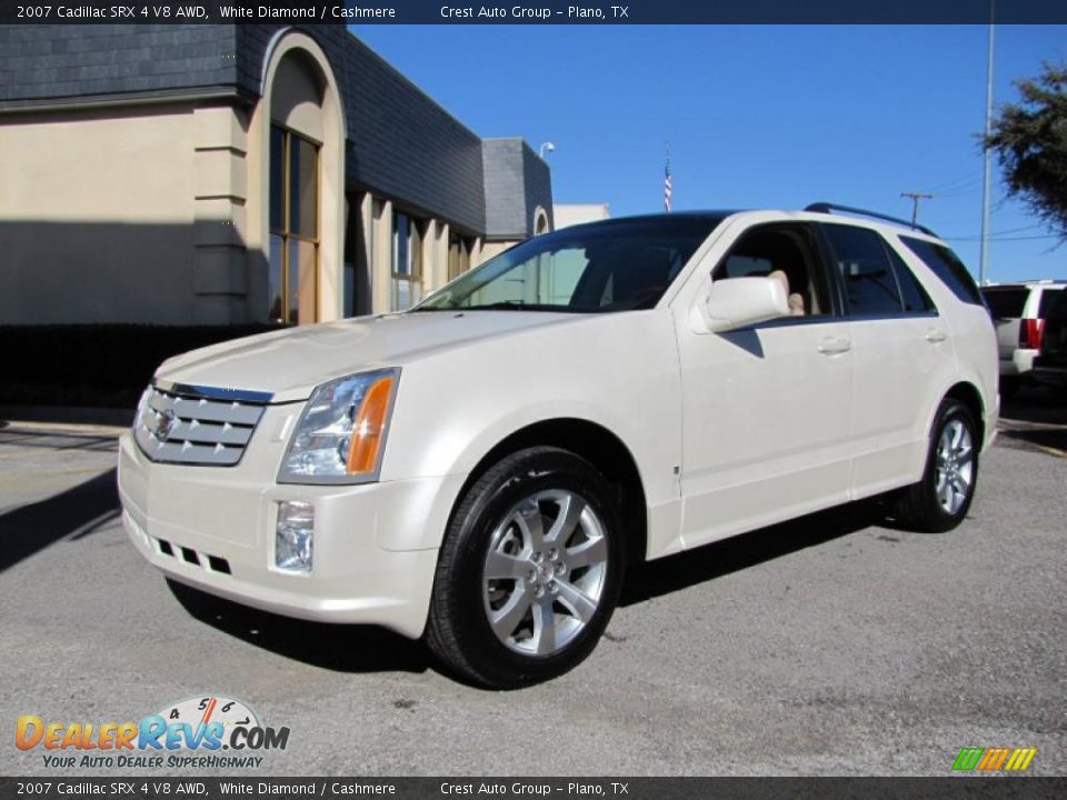 Front 3/4 View of 2007 Cadillac SRX 4 V8 AWD Photo #3