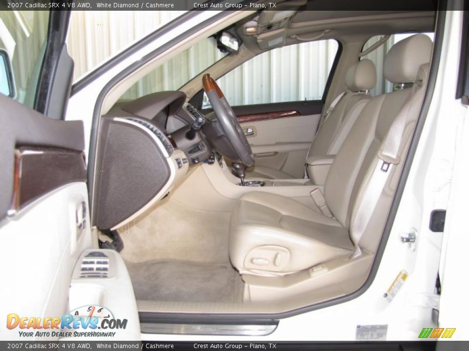 Cashmere Interior - 2007 Cadillac SRX 4 V8 AWD Photo #8