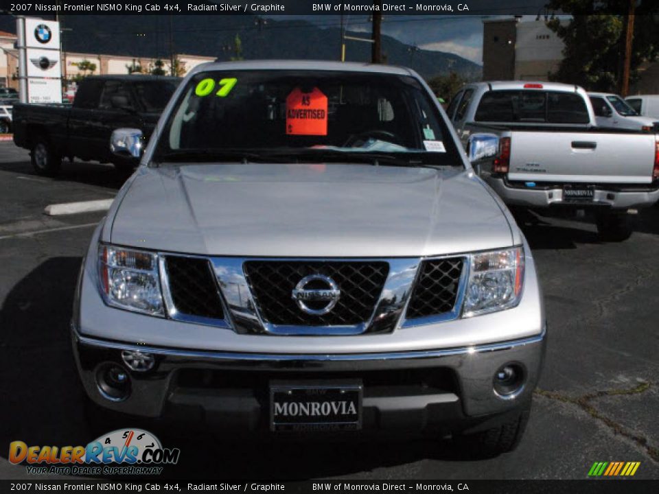 2007 Nissan Frontier NISMO King Cab 4x4 Radiant Silver / Graphite Photo #2