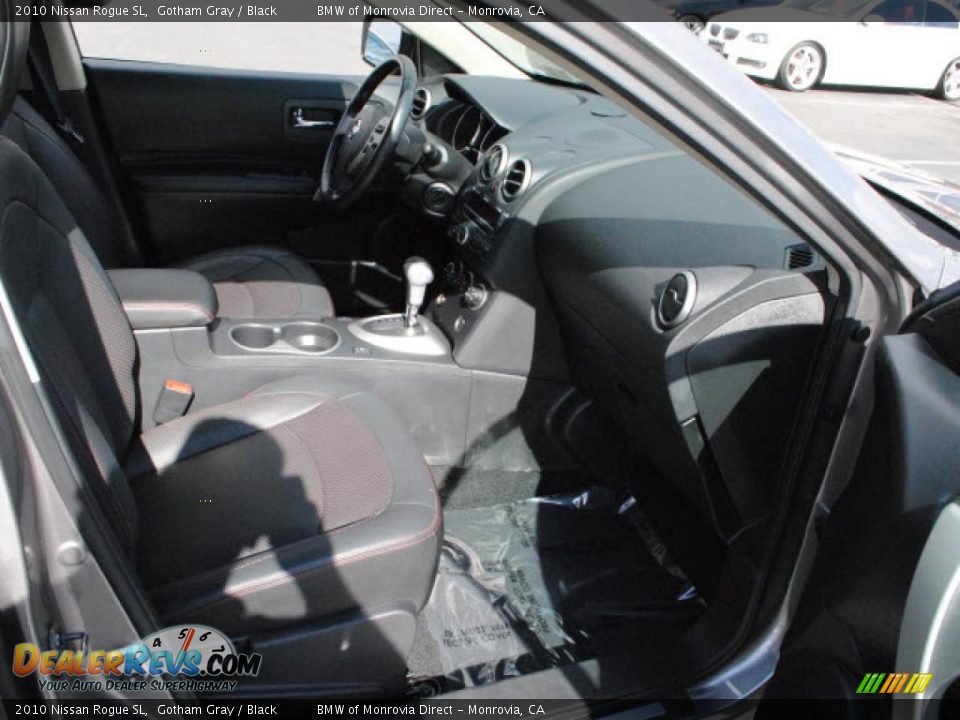 2010 Nissan Rogue SL Gotham Gray / Black Photo #3
