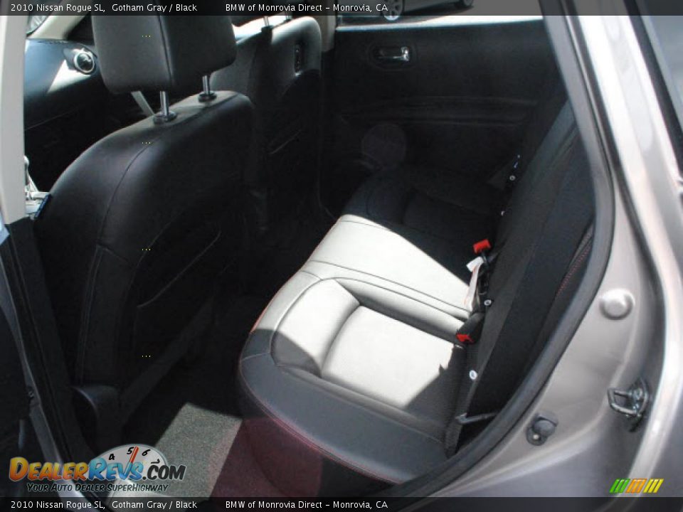 2010 Nissan Rogue SL Gotham Gray / Black Photo #11