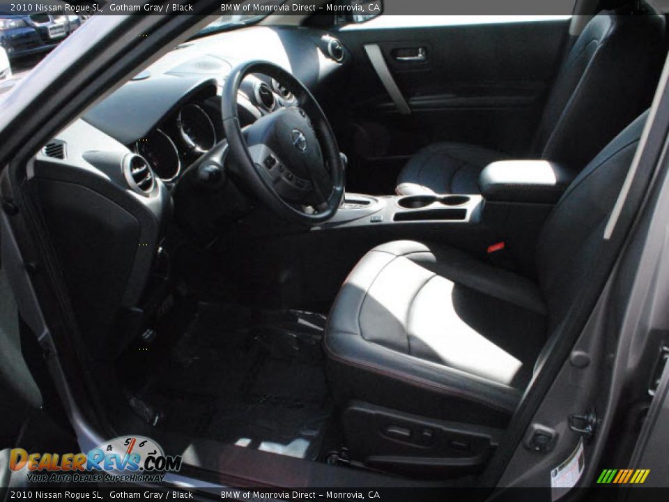 2010 Nissan Rogue SL Gotham Gray / Black Photo #14