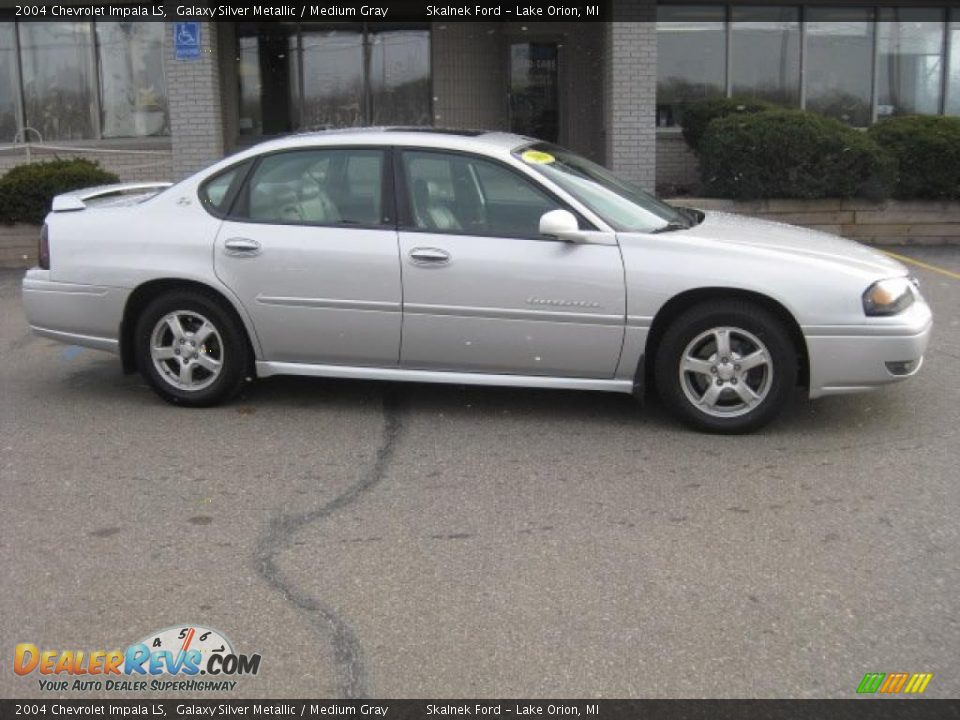 2004 Chevrolet Impala LS Galaxy Silver Metallic / Medium Gray Photo #5