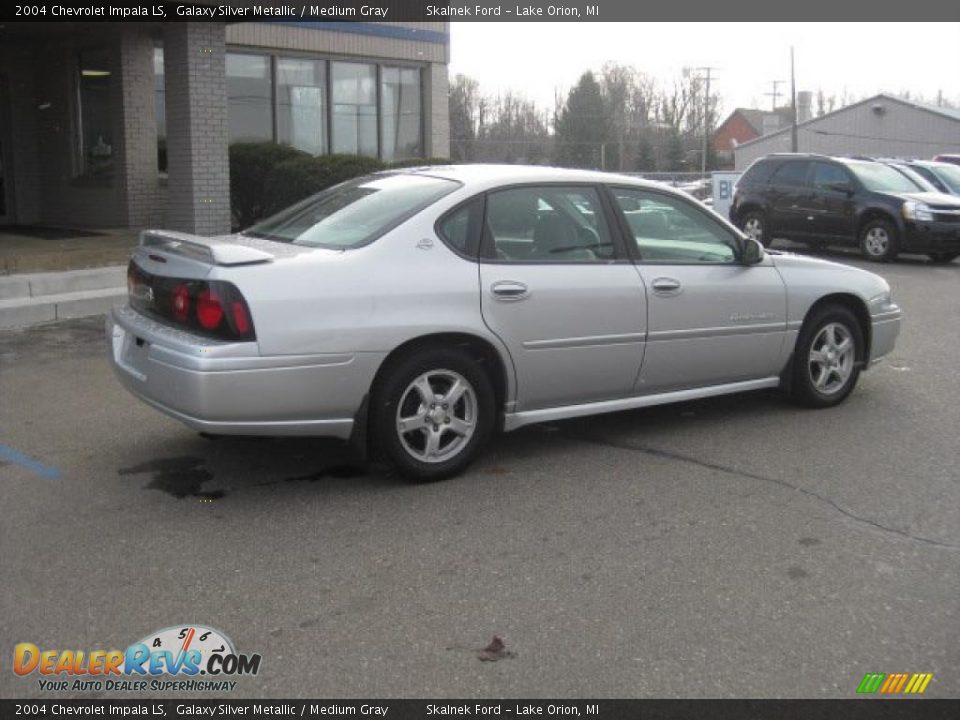 2004 Chevrolet Impala LS Galaxy Silver Metallic / Medium Gray Photo #6