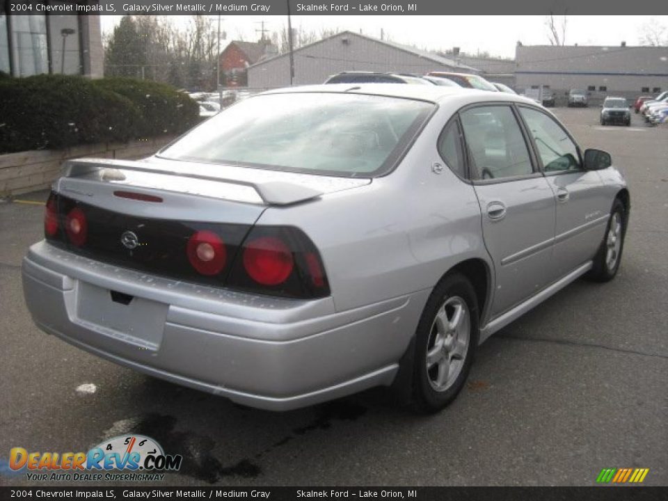 2004 Chevrolet Impala LS Galaxy Silver Metallic / Medium Gray Photo #7