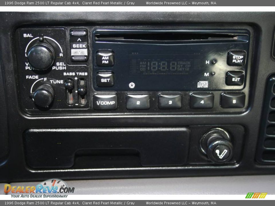 Controls of 1996 Dodge Ram 2500 LT Regular Cab 4x4 Photo #36