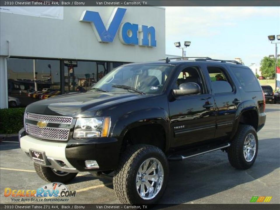 2010 Chevrolet Tahoe Z71 4x4 Black / Ebony Photo #1