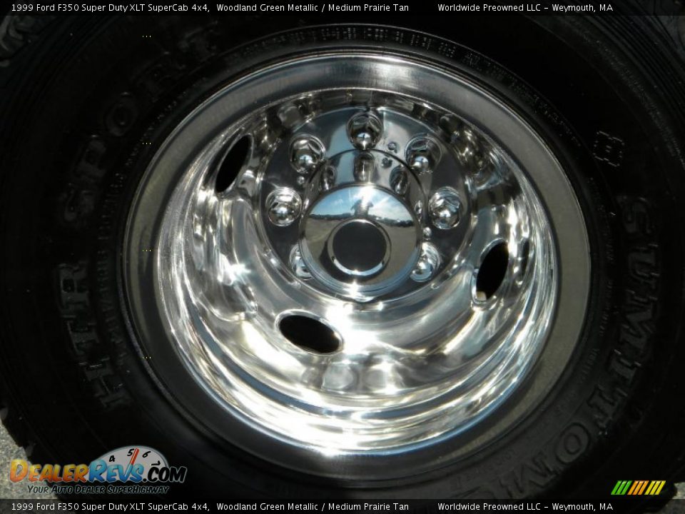 1999 Ford F350 Super Duty XLT SuperCab 4x4 Wheel Photo #25