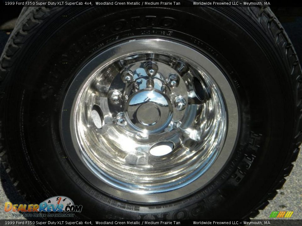 1999 Ford F350 Super Duty XLT SuperCab 4x4 Wheel Photo #27