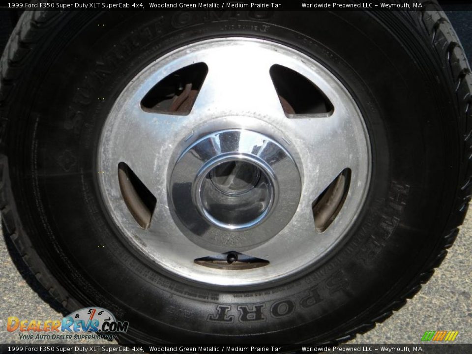1999 Ford F350 Super Duty XLT SuperCab 4x4 Wheel Photo #29