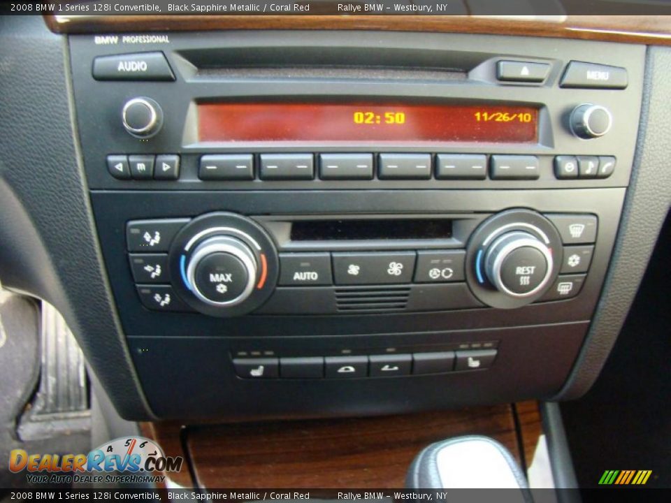 Controls of 2008 BMW 1 Series 128i Convertible Photo #12