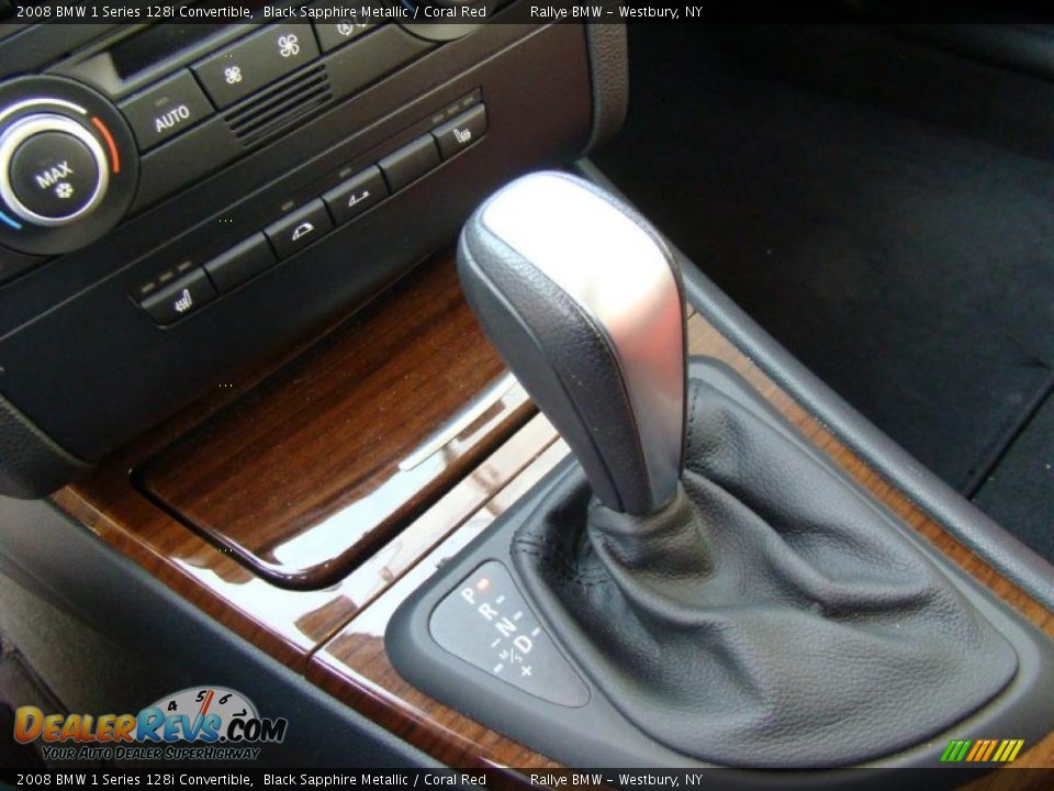 2008 BMW 1 Series 128i Convertible Shifter Photo #13