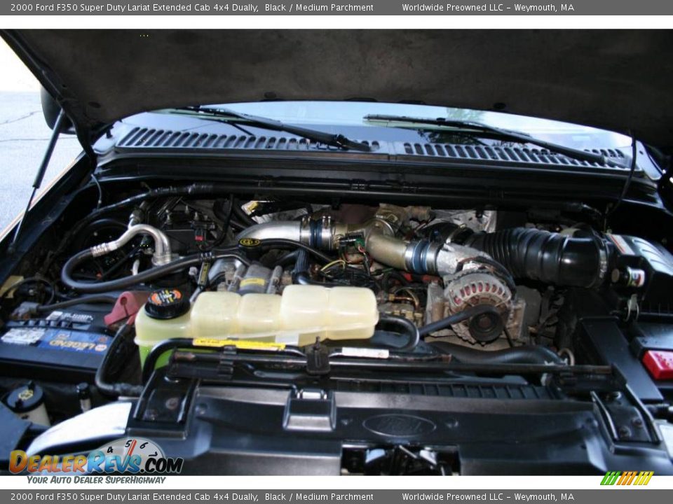 2000 Ford F350 Super Duty Lariat Extended Cab 4x4 Dually 7.3 Liter OHV 16V Power Stroke Turbo Diesel V8 Engine Photo #35