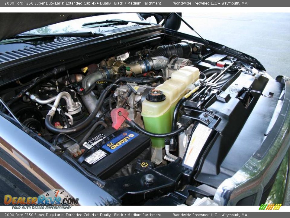 2000 Ford F350 Super Duty Lariat Extended Cab 4x4 Dually 7.3 Liter OHV 16V Power Stroke Turbo Diesel V8 Engine Photo #36