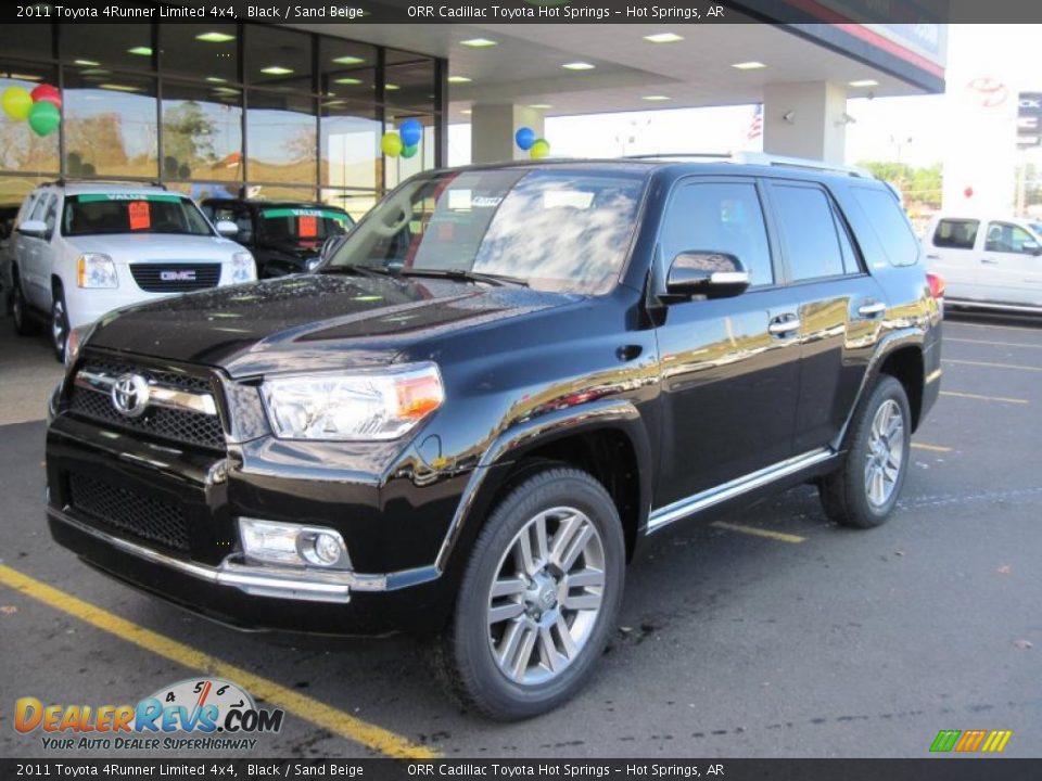 2011 Toyota 4Runner Limited 4x4 Black / Sand Beige Photo #1