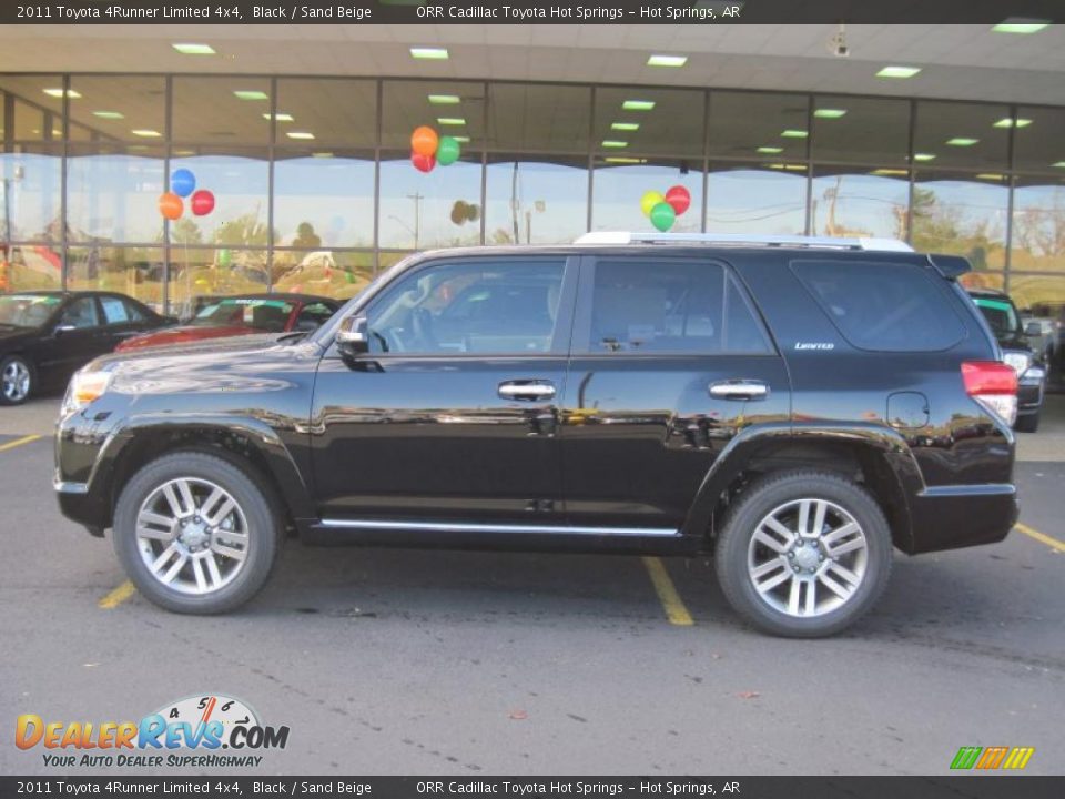 2011 Toyota 4Runner Limited 4x4 Black / Sand Beige Photo #2