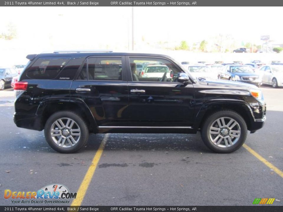 2011 Toyota 4Runner Limited 4x4 Black / Sand Beige Photo #6