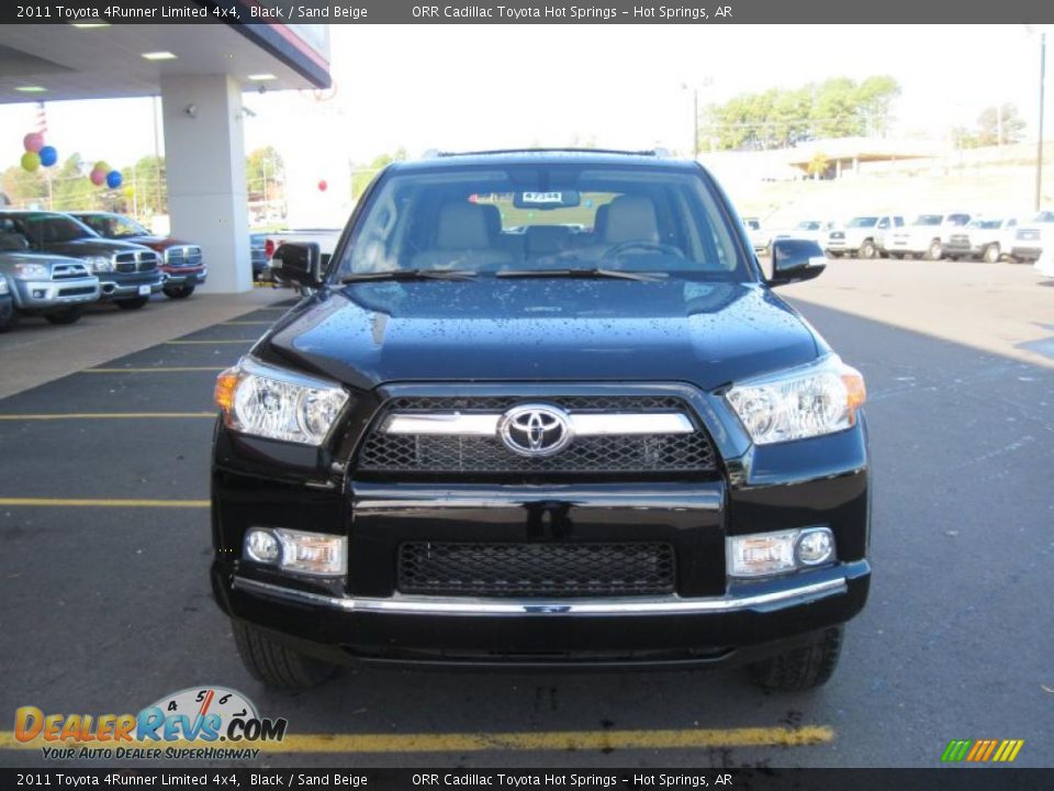 2011 Toyota 4Runner Limited 4x4 Black / Sand Beige Photo #8