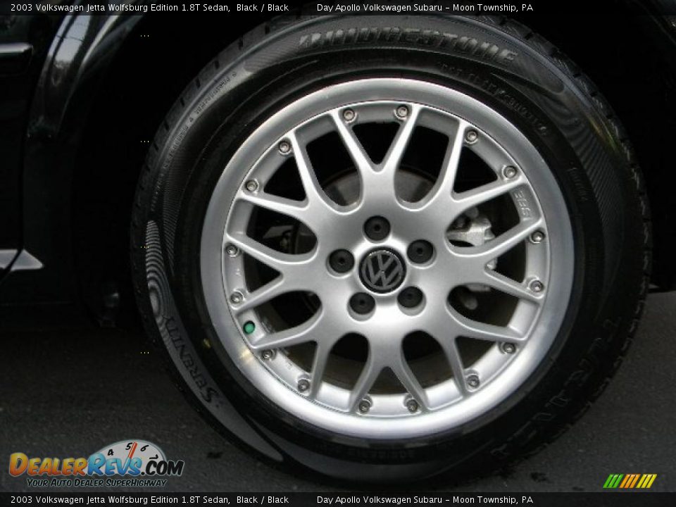 2003 Volkswagen Jetta Wolfsburg Edition 1.8T Sedan Wheel Photo #11