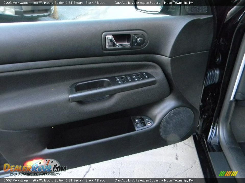 Door Panel of 2003 Volkswagen Jetta Wolfsburg Edition 1.8T Sedan Photo #13