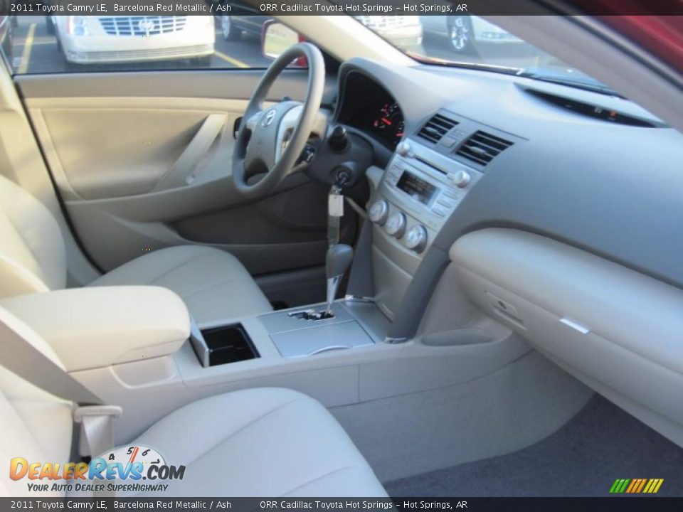 2011 Toyota Camry LE Barcelona Red Metallic / Ash Photo #16