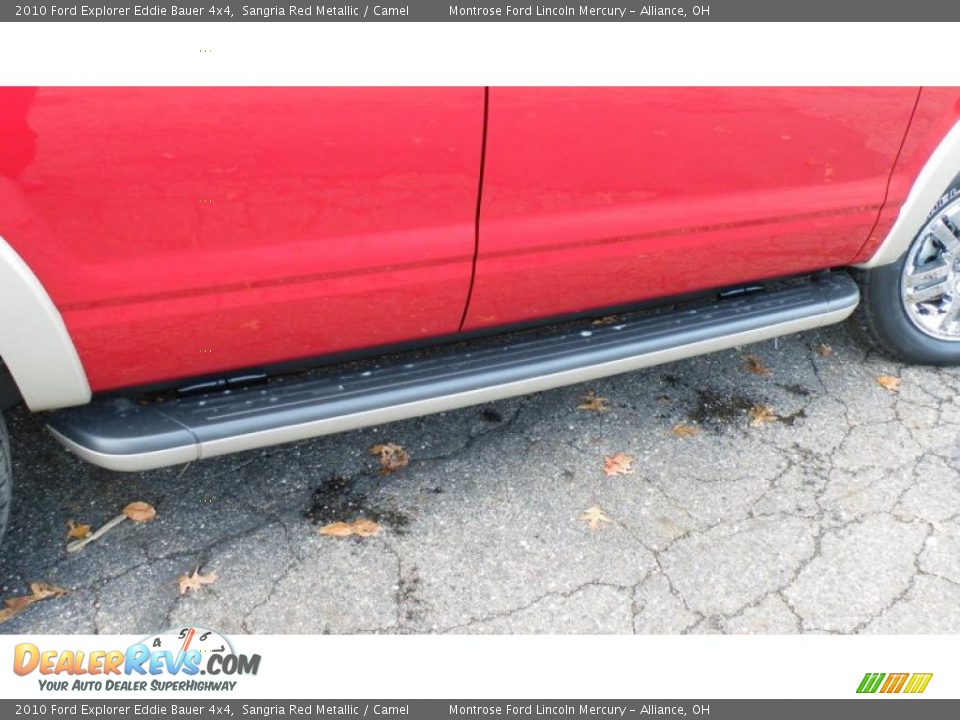 2010 Ford Explorer Eddie Bauer 4x4 Sangria Red Metallic / Camel Photo #26