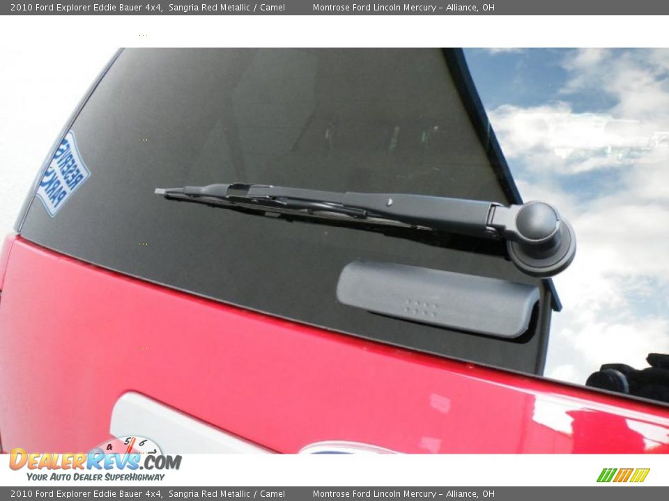 2010 Ford Explorer Eddie Bauer 4x4 Sangria Red Metallic / Camel Photo #27