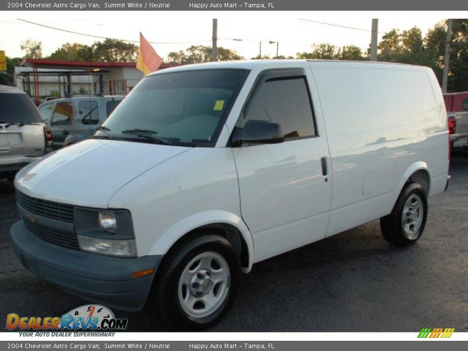 2004 Chevrolet Astro Cargo Van Summit White / Neutral Photo #4