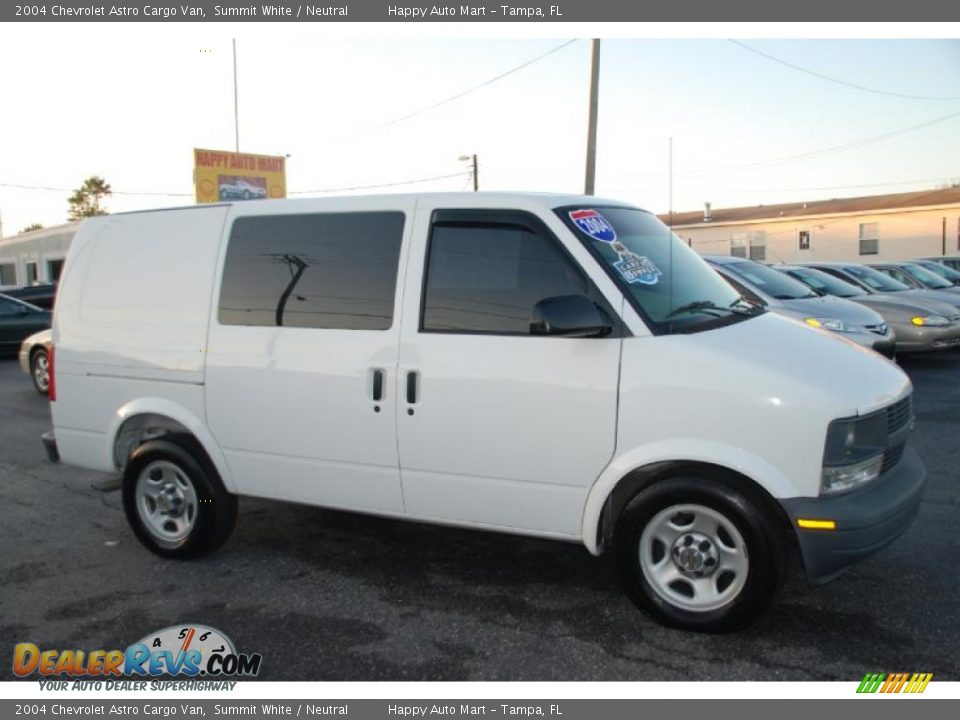 2004 Chevrolet Astro Cargo Van Summit White / Neutral Photo #8