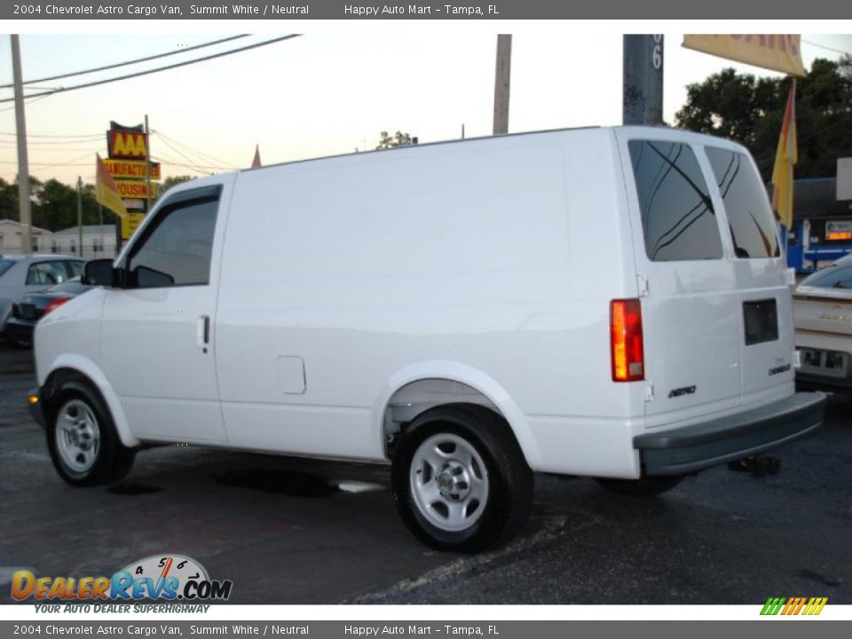 2004 Chevrolet Astro Cargo Van Summit White / Neutral Photo #15