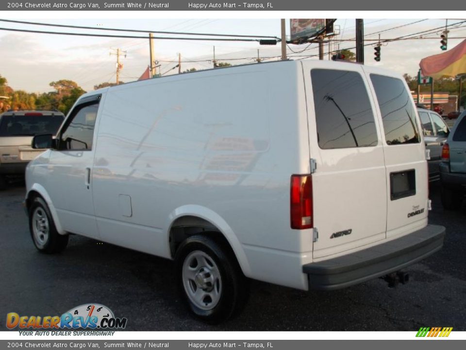 2004 Chevrolet Astro Cargo Van Summit White / Neutral Photo #16