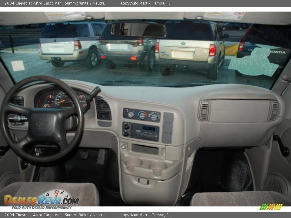 Dashboard of 2004 Chevrolet Astro Cargo Van Photo #17