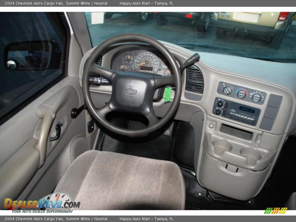 Dashboard of 2004 Chevrolet Astro Cargo Van Photo #19