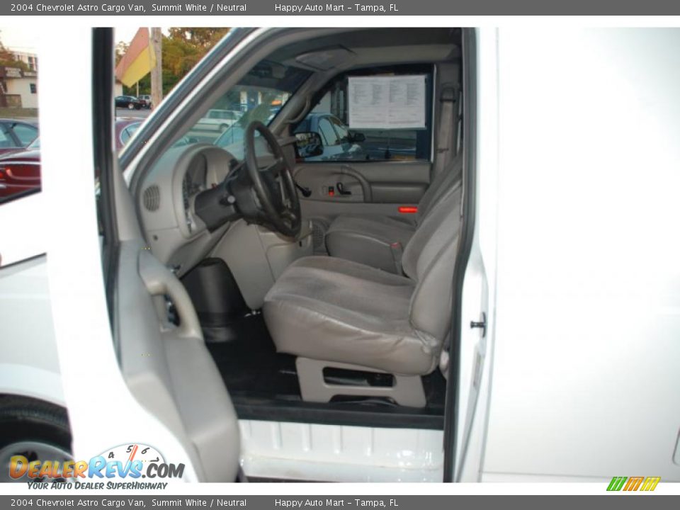 2004 Chevrolet Astro Cargo Van Summit White / Neutral Photo #24