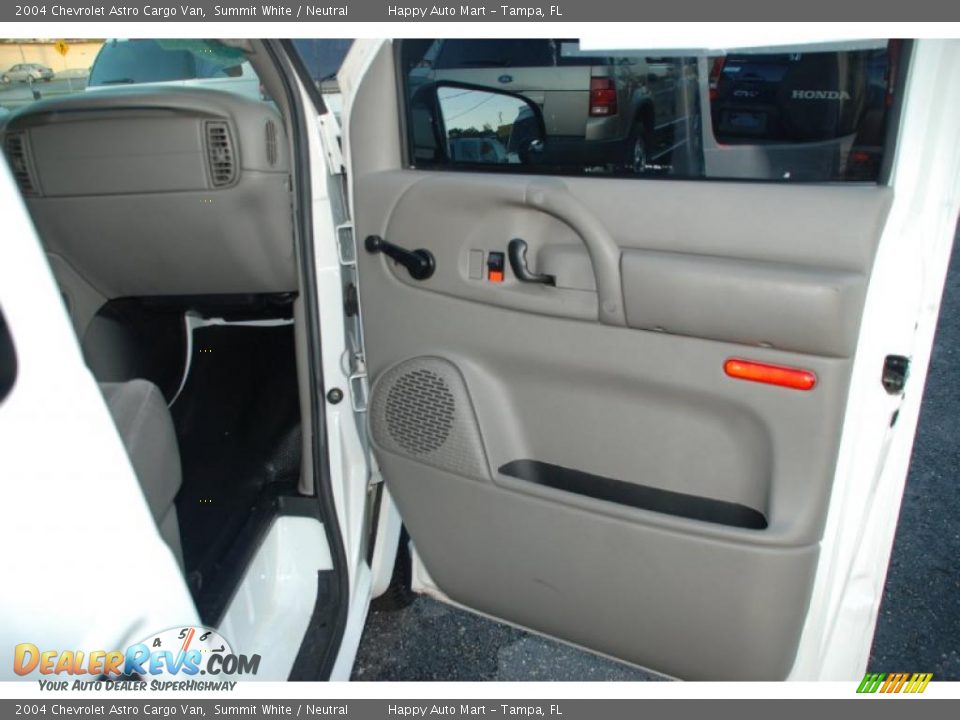 2004 Chevrolet Astro Cargo Van Summit White / Neutral Photo #27