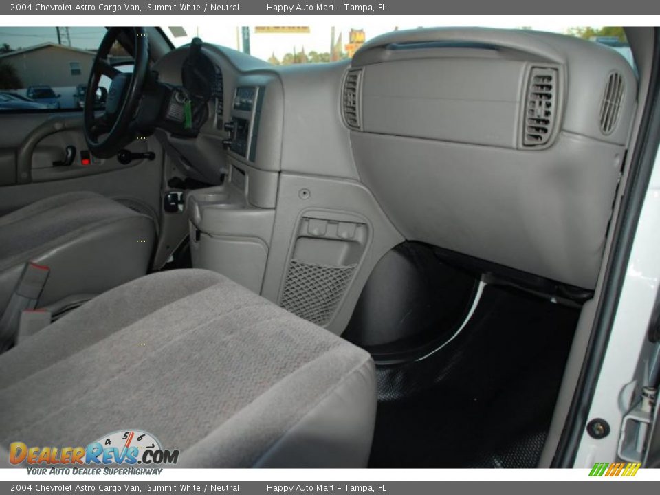 2004 Chevrolet Astro Cargo Van Summit White / Neutral Photo #31