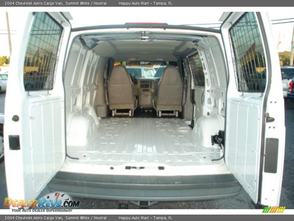 2004 Chevrolet Astro Cargo Van Summit White / Neutral Photo #34