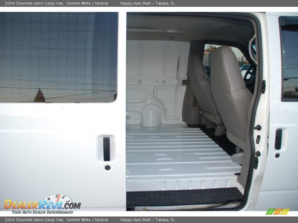 2004 Chevrolet Astro Cargo Van Summit White / Neutral Photo #35