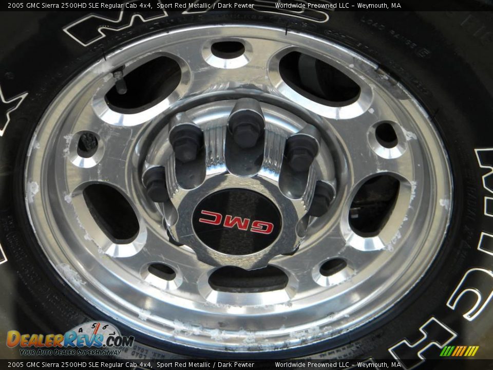 2005 GMC Sierra 2500HD SLE Regular Cab 4x4 Wheel Photo #26