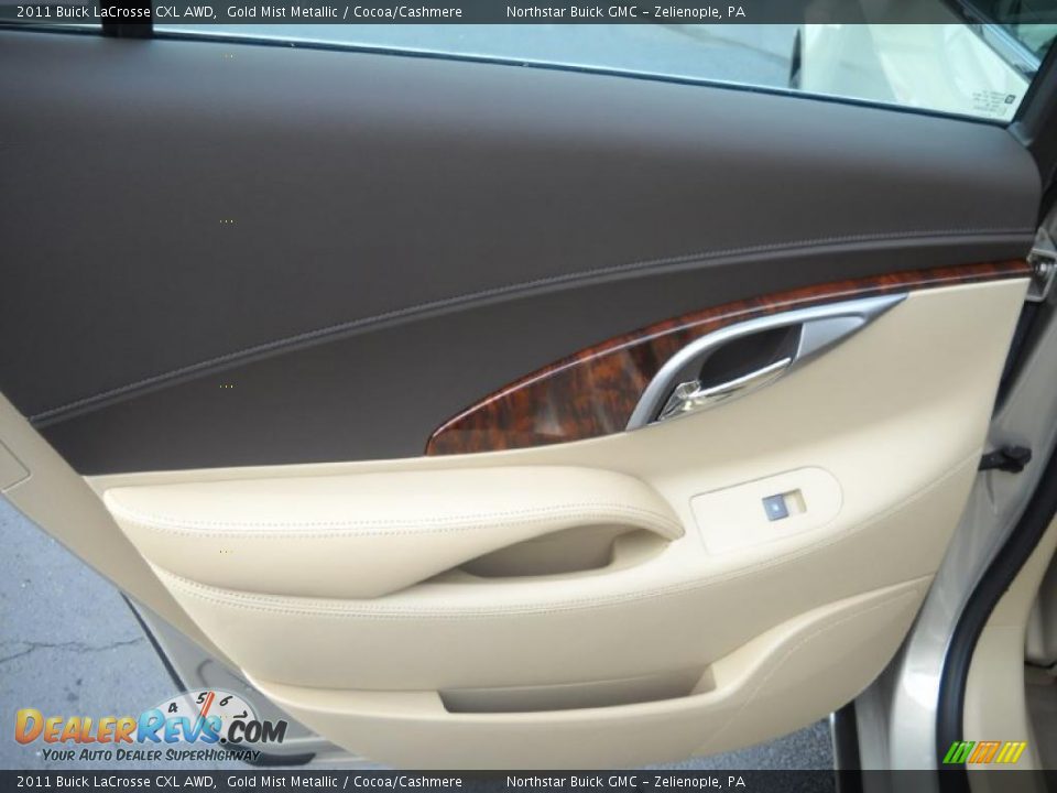 Door Panel of 2011 Buick LaCrosse CXL AWD Photo #13