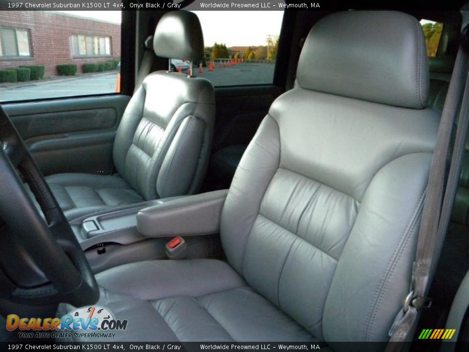 Gray Interior - 1997 Chevrolet Suburban K1500 LT 4x4 Photo #16