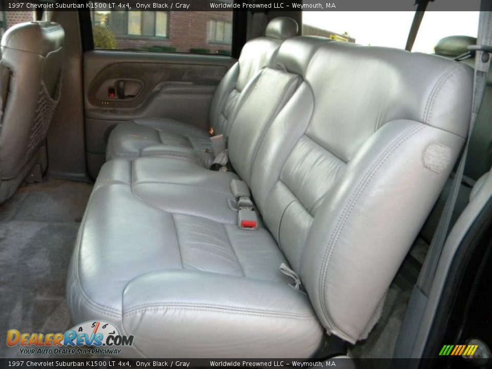 Gray Interior - 1997 Chevrolet Suburban K1500 LT 4x4 Photo #22