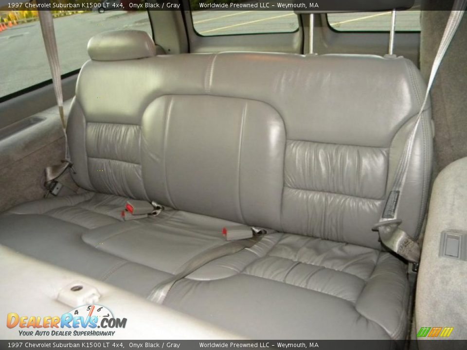 Gray Interior - 1997 Chevrolet Suburban K1500 LT 4x4 Photo #23