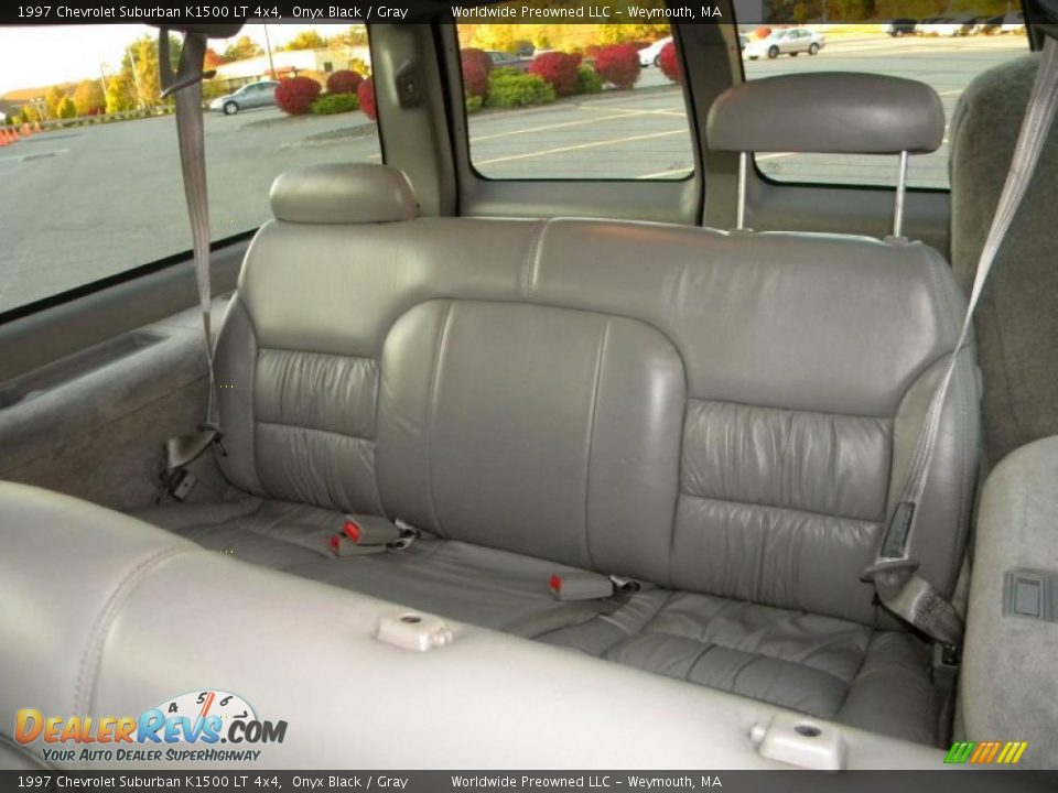 Gray Interior - 1997 Chevrolet Suburban K1500 LT 4x4 Photo #24