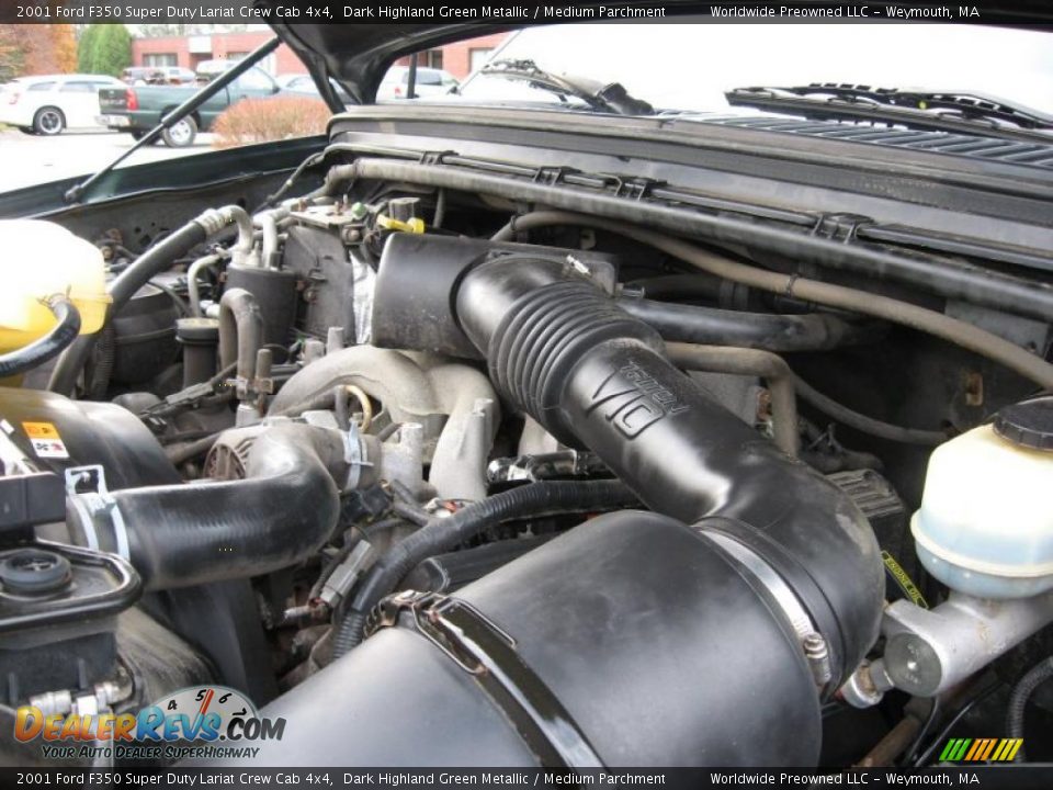 2001 Ford F350 Super Duty Lariat Crew Cab 4x4 6.8 Liter SOHC 20-Valve Triton V10 Engine Photo #33